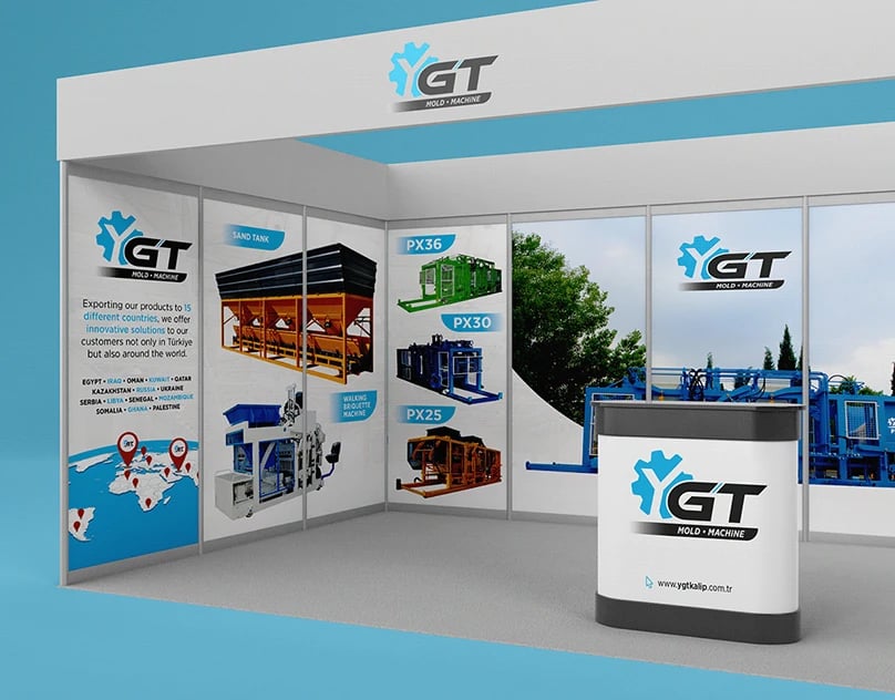 YGT Kalıp Makine Stand Tasarımı