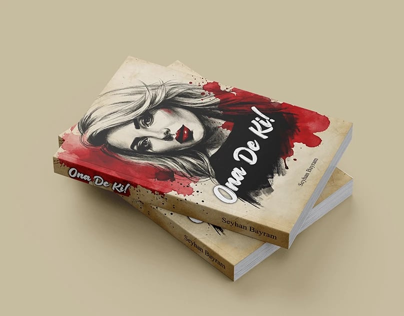 “Ona De Ki!” Kitap Kapak Tasarımı