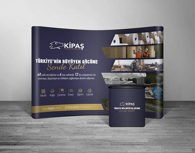 Kipaş Holding Kariyer Günleri Stand Tasarımı
